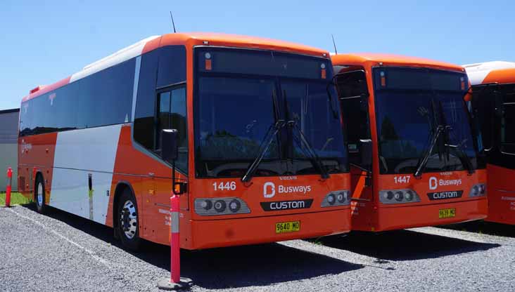 Busways Volvo B8R Custom Adventurers 1446 & 1447